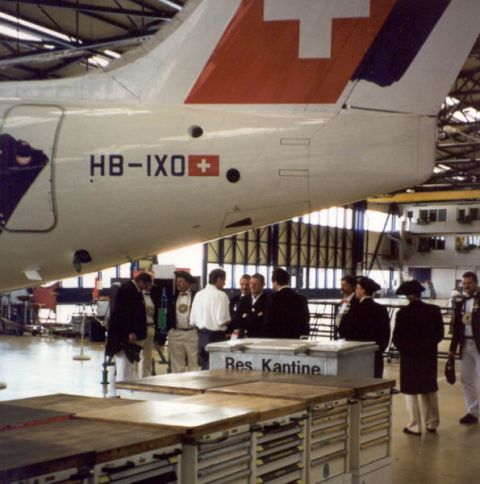 Mövenflug Crossair, Bild 9
