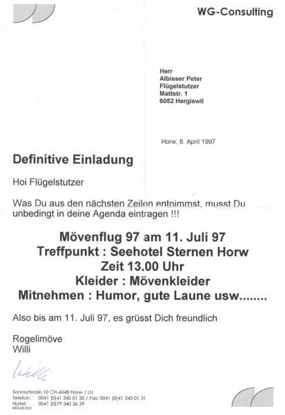 Mövenflug Crossair, Bild 21