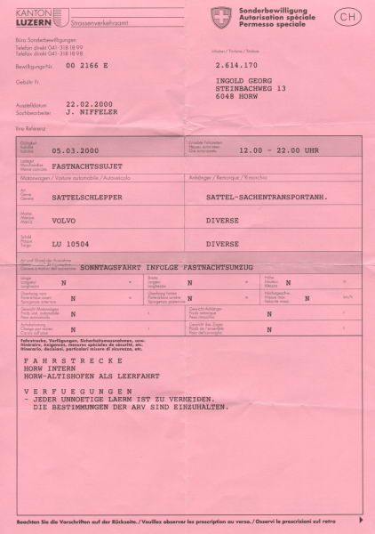 Horwer Fasnachtsumzug, Bild 51